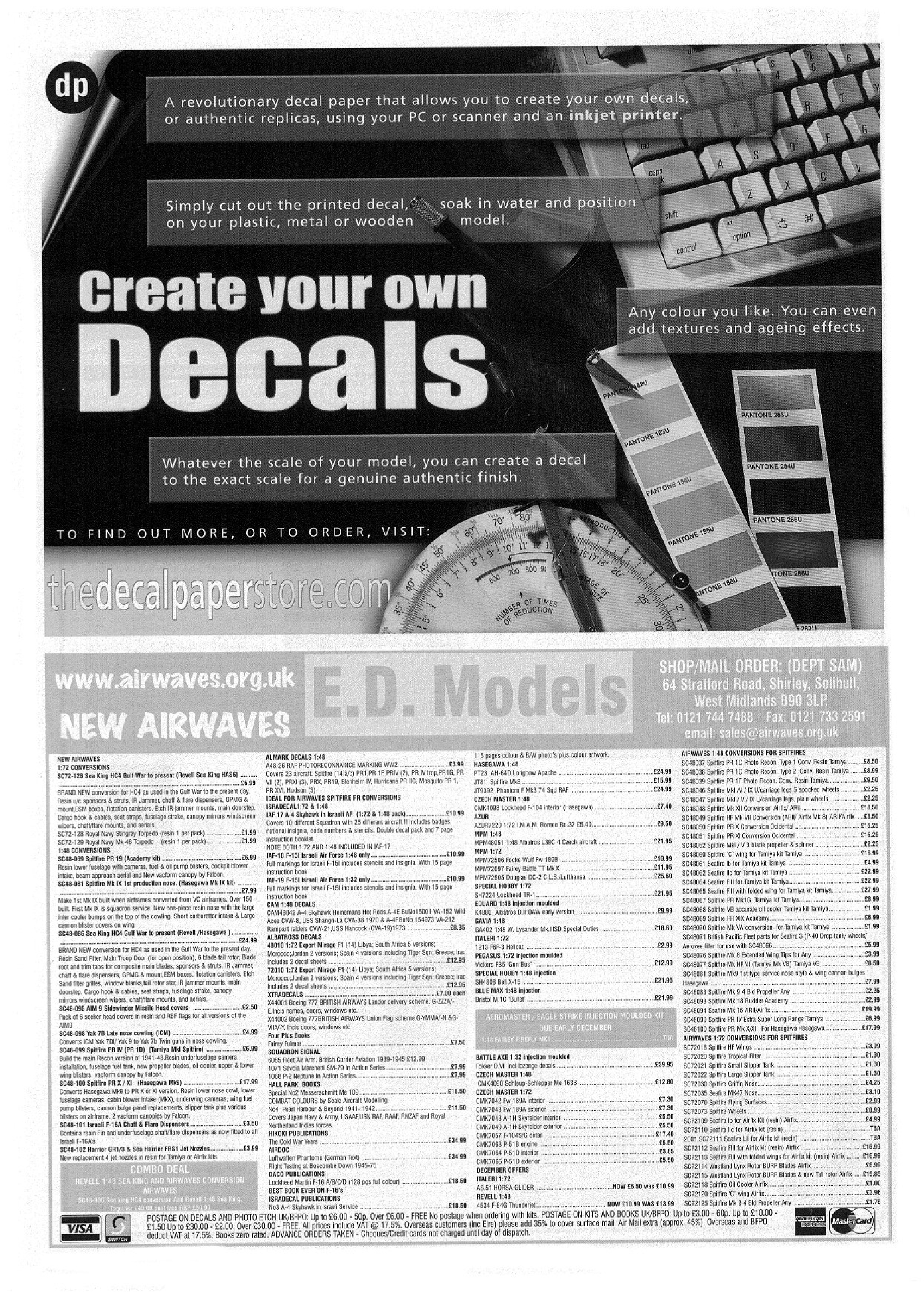 Scale Aviation Modeller International 2001-12